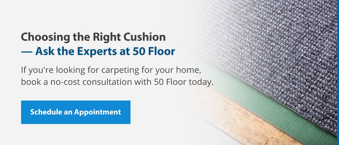 schedule an appointment to find carpet