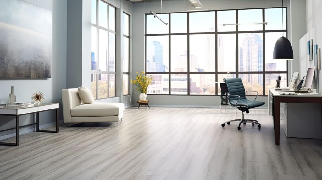 contemporary-gray-hardwood-floor