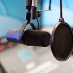 recording microphone in home studio