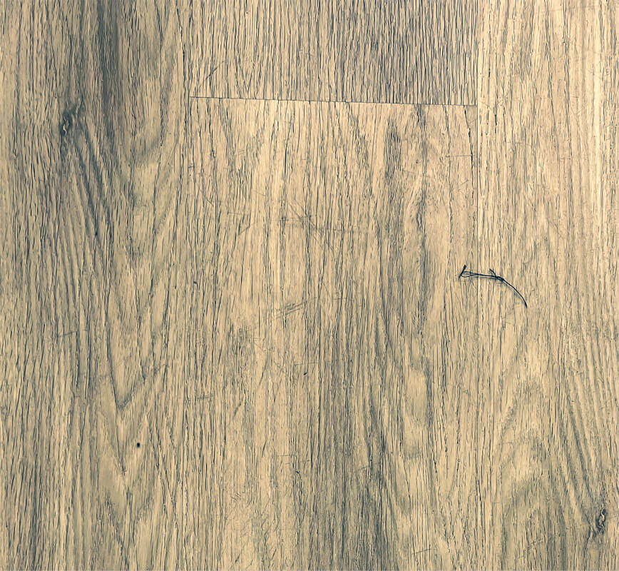 Golden oak wood floor