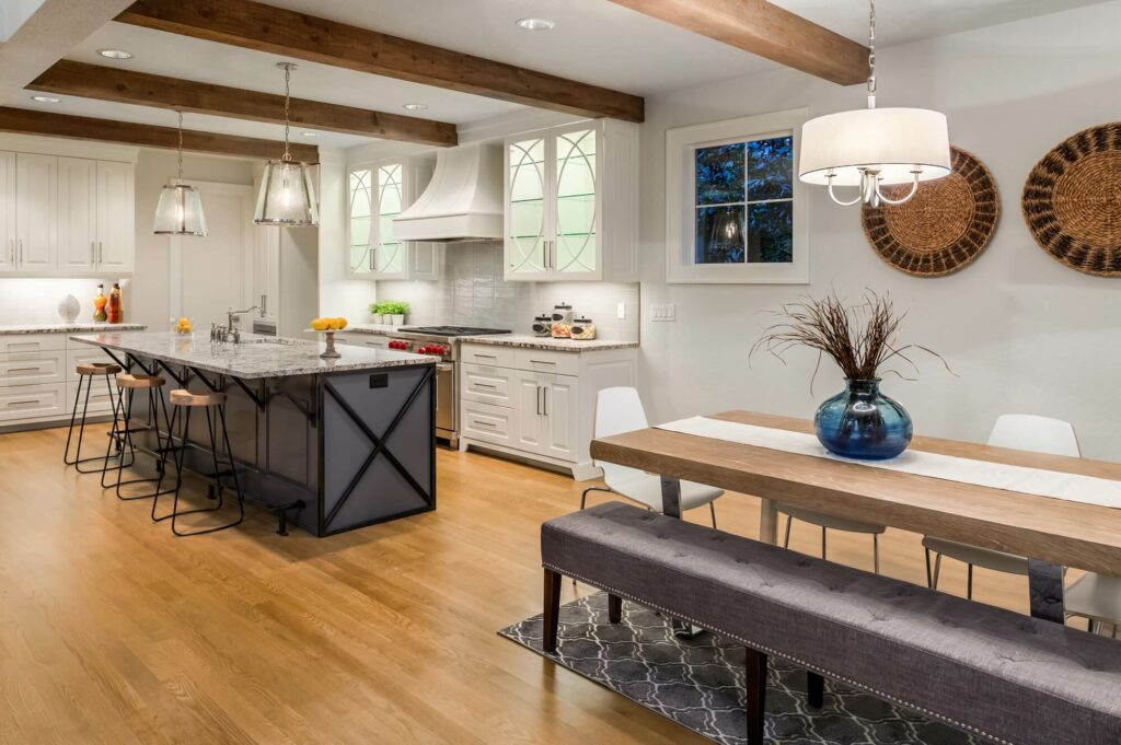 laminate flooring in kitchen