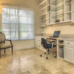 tile flooring in home office