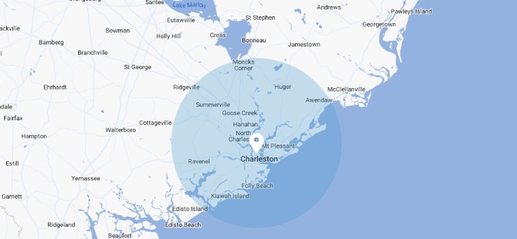 Charleston South Carolina Service Region
