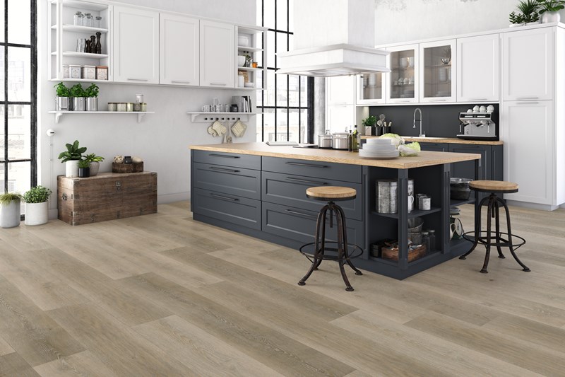Cityscape: Agropoli Waterproof Luxury Vinyl Plank Flooring in Beige