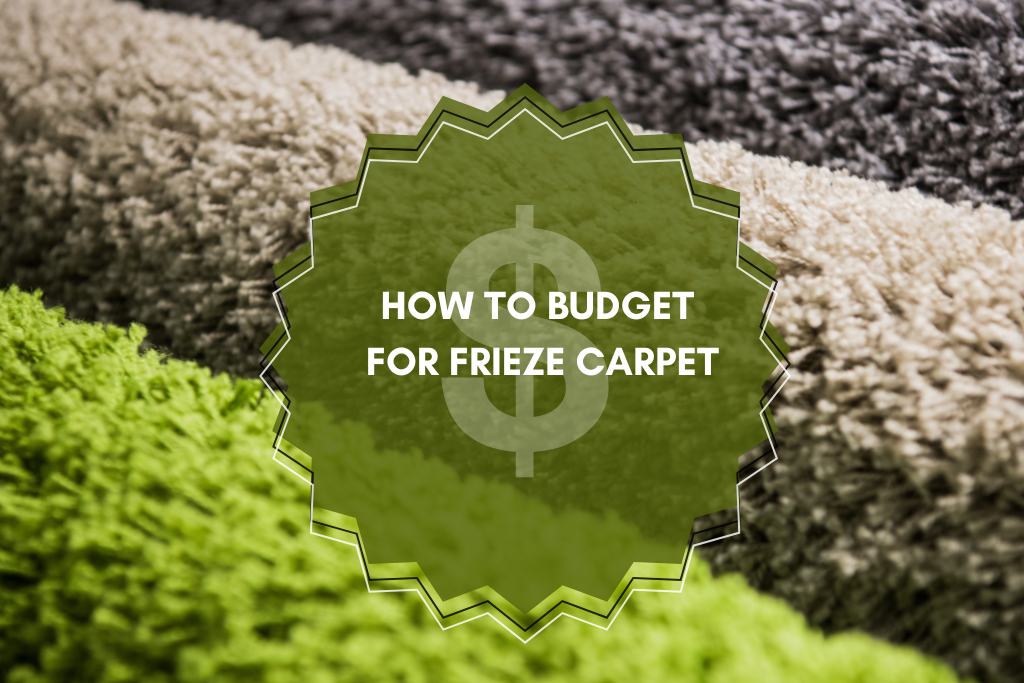 HOW TO BUDGET FOR FRIEZE CARPET
