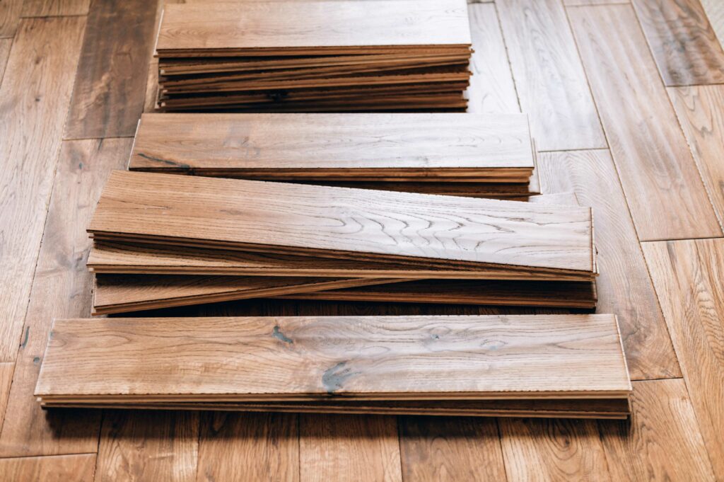 engineered hardwood plank panels