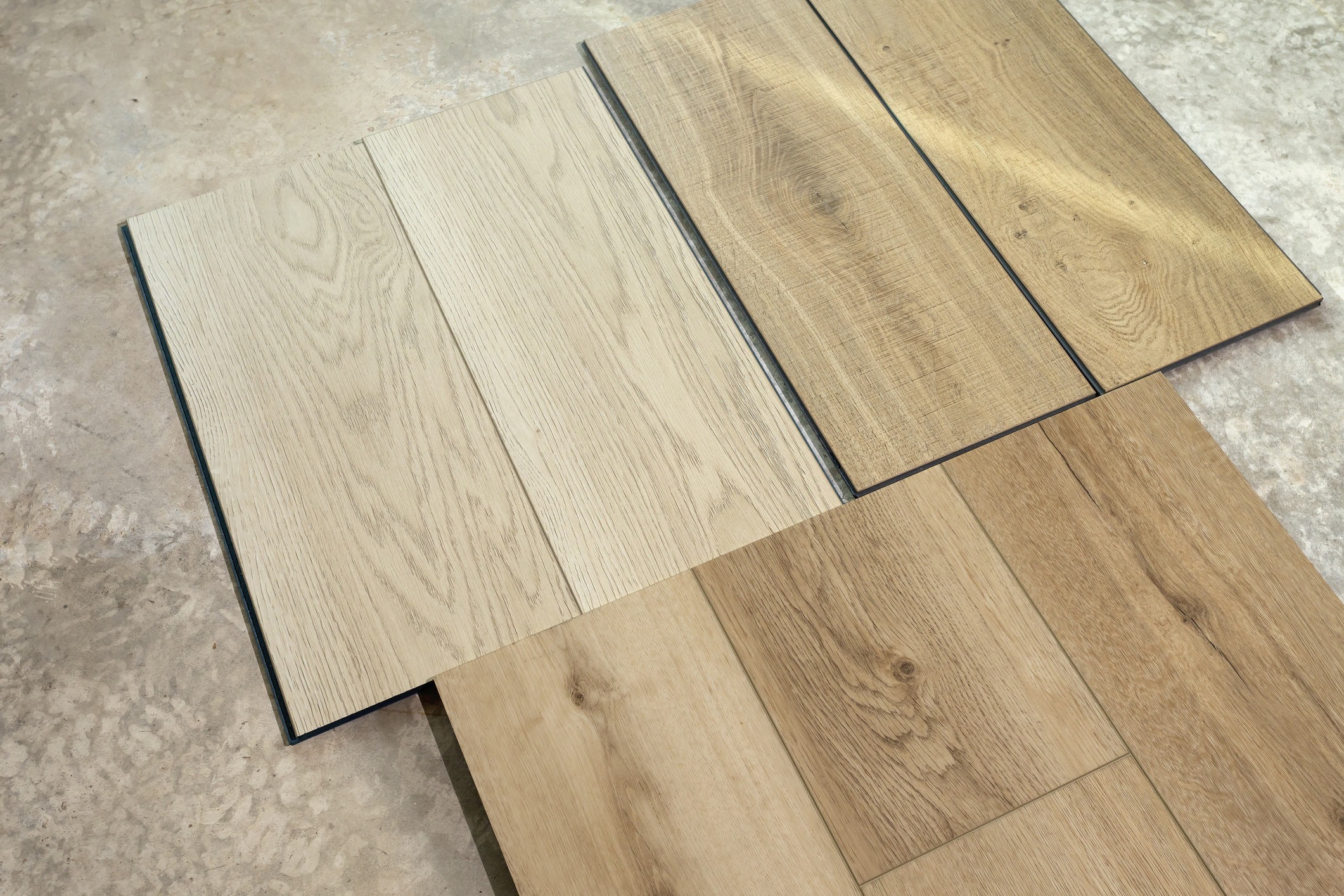 luxury vinyl samples